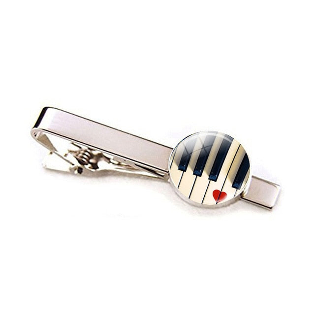 Vintage Music Tie Clip