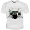 3D Drum Print T-shirt - S - { shop_name }} - Review