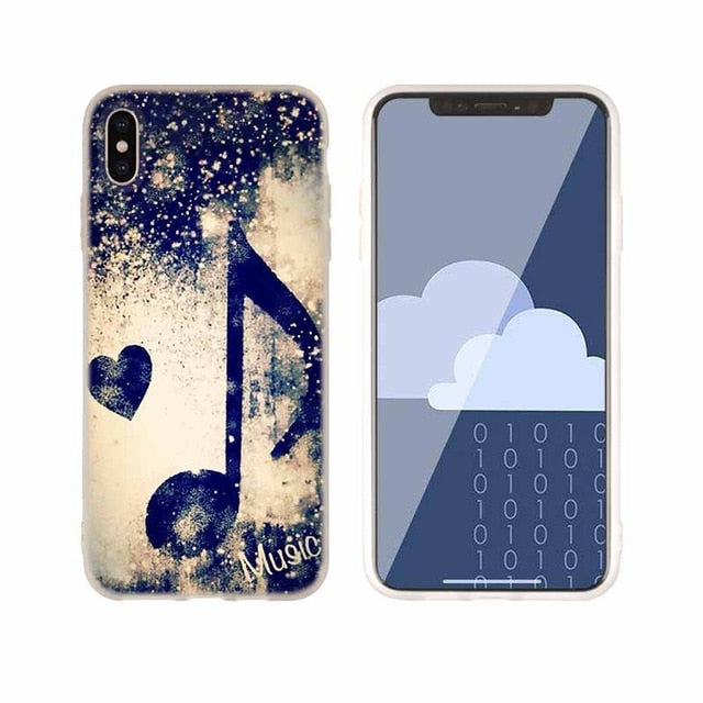 Free - Music Soft iPhone Case