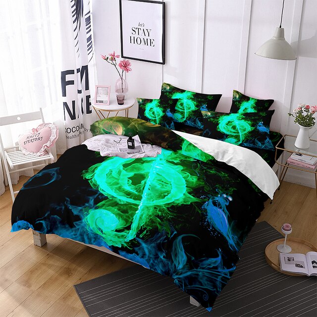 Stunning Music Note Bedding Set