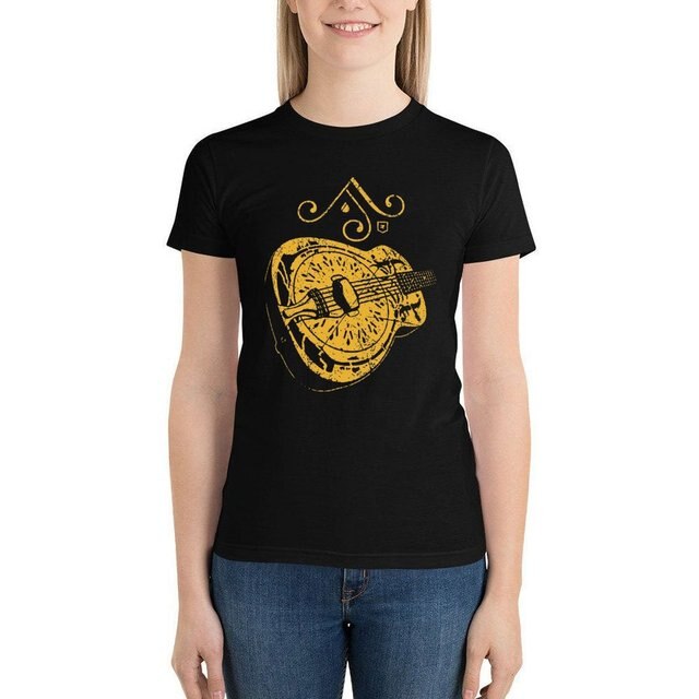 Guitar Instrument Cotton T-shirt