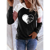 Music Notes Heart Pocket Splice Hoodie - Black / S - { shop_name }} - Review