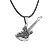 Stainless Steel Guitar Necklace