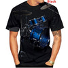 Jazz Drum Music 3D Print T-Shirt