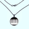 Free - Piano Keys Pendant Necklace