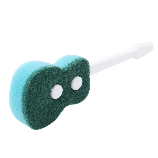 Guitar Shape Magic Sponge Brush
