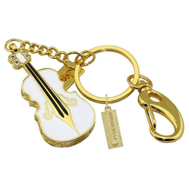 Crystal Guitar Violin USB Drive