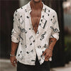 Music Note Long Sleeved Shirt
