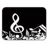 Artistic Music Note Guitar Rug