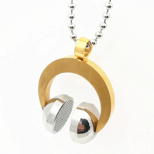 Sport Headset Music Carnival Pendants Necklaces