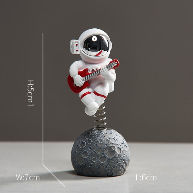 Astronaut Musical Figurine