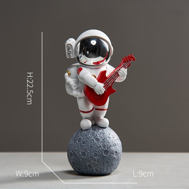 Astronaut Musical Figurine