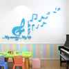 Music Note 3D Wall Sticker