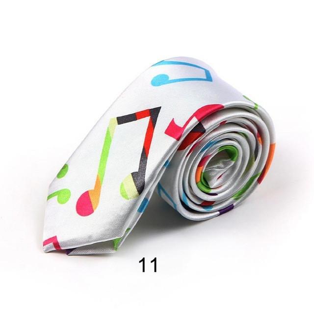 Musical Score Neck Tie - Artistic Pod