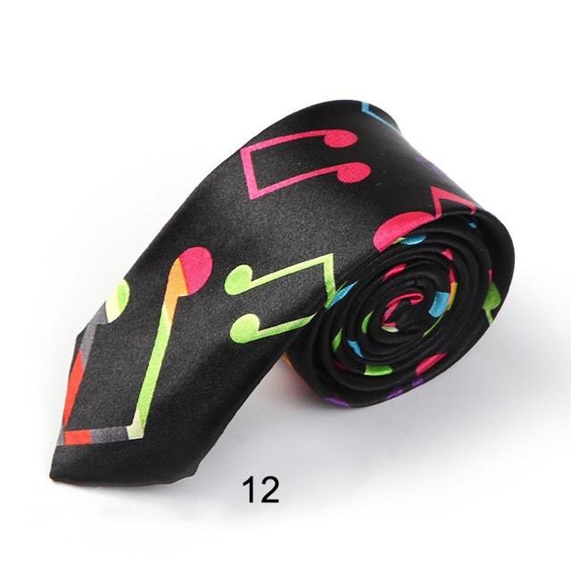 Musical Score Neck Tie - Artistic Pod