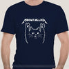 Meowtallica Cat Rock Music T-shirt