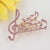Crystal Musical Note Charm Brooch