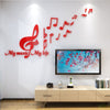 Music Note 3D Wall Sticker