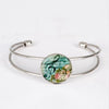 Free - Glass Cabochon Music Notes Bracelet