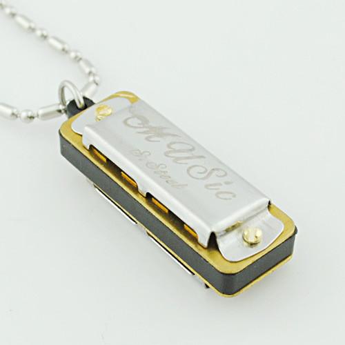 Cute Harmonica Pendant Necklace - Artistic Pod Review