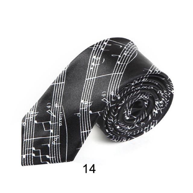 Musical Score Neck Tie - Artistic Pod