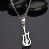Electric Guitar Stainless Steel Necklace - Artistic Pod Review