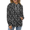 Mixed Music Note Casual Hoodie