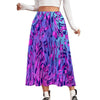 Music Note Casual Oversize Skirt