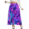 Music Note Casual Oversize Skirt