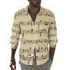 Music Note Long Sleeve Shirt