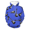 Music Guitar Drawstring Hoodie