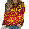 Music Guitar Long Sleeve Sweatshirt