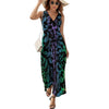 Music Notes Bohemian Long Dress