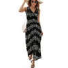 Music Notes Bohemian Long Dress