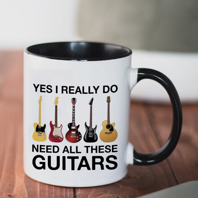 All Guitars Coffee Mug
