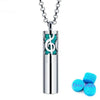Music Notes Essential Oil Diffuser Necklace
