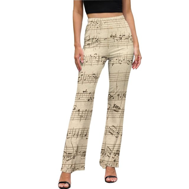 Vintage Music Flare Pants