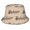 Musical Notes Unisex Bucket Hat