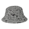 Music Skull Bucket Hat