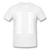 Music Notes Piano Keys T-shirt