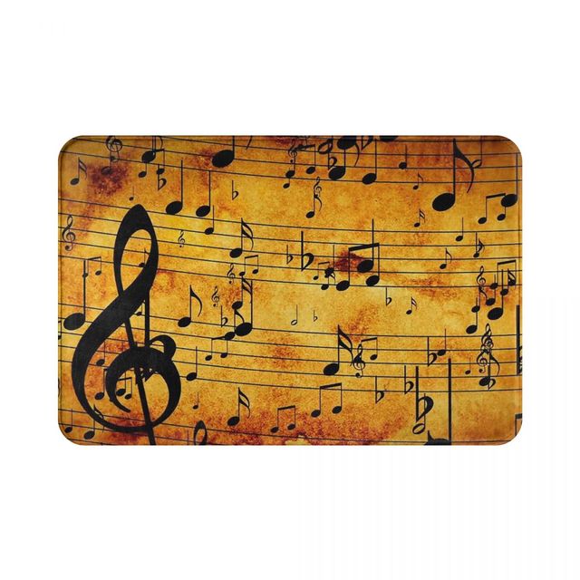 Music Vintage Doormat