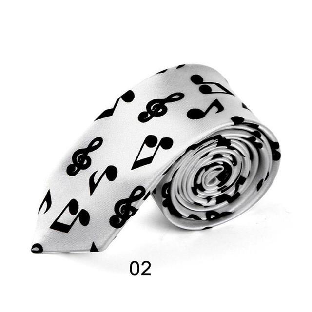 Musical Score Neck Tie - Artistic Pod