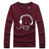 Music Rock Headset Long Sleeve T-Shirt