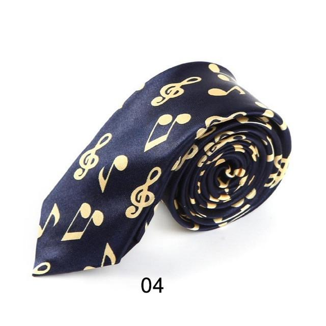 Musical Score Neck Tie - Artistic Pod
