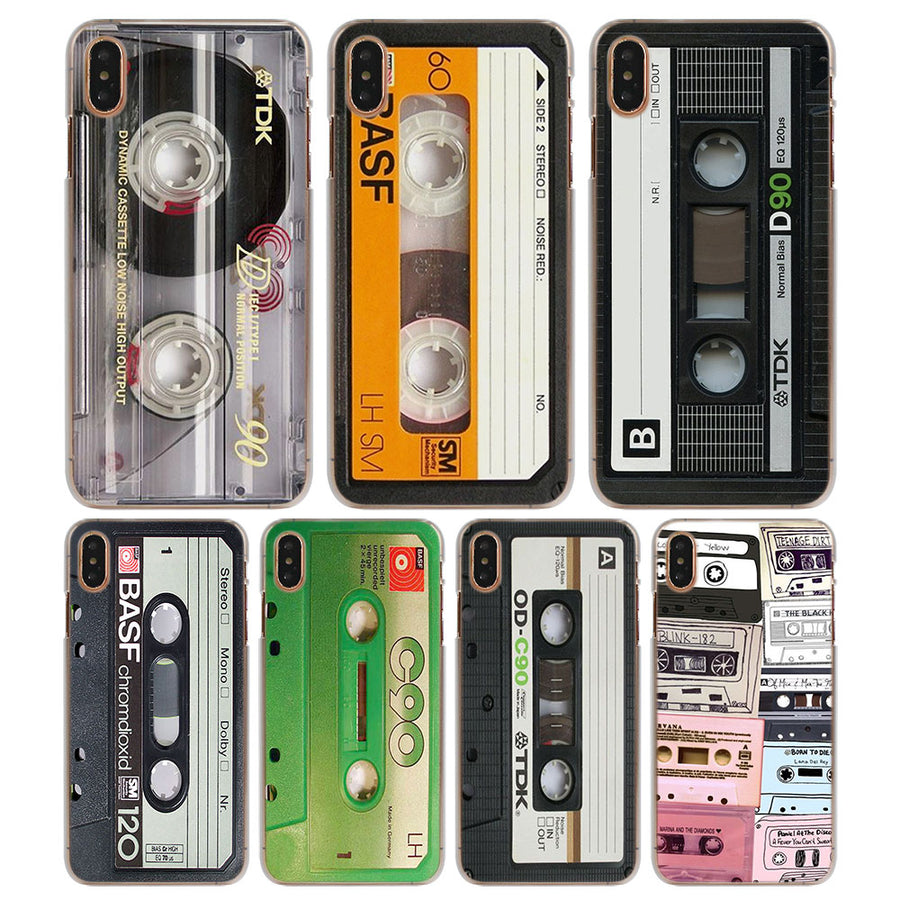 Free - Vintage Magnetic Tape iPhone Case