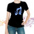 Blue Fire Two Eighth Note T-shirt